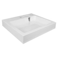 Товар: Раковина Azario Beta NEW 600х550х100 литьевой мрамор, сифон в комплекте, белая арт-CS00086605 - фото 2 Раковина Azario Beta NEW 600х550х100 литьевой мрамор, сифон в комплекте, белая арт-CS00086605 — фото 2, Раковины на стиральную машину