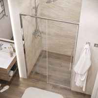 Товар: Дверь в нишу Grossman Galaxy (110х195) хром,стекло прозрачное,раздвижная, 1 место арт-100.K33.01.110.10.00 - фото 4 Дверь в нишу Grossman Galaxy (110х195) хром,стекло прозрачное,раздвижная, 1 место арт-100.K33.01.110.10.00 — фото 4, Раздвижные душевые двери