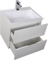 Тумба под раковину Aquanet Алвита 60 белый 00184301 — фото 10, Тумбы под раковину