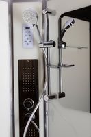 Душевая кабина Niagara Premium NG-6001-01GD (90х90х220) низкий поддон(16 см),стекло прозрачное,4 места 60010114GD — фото 6, Душевые кабины