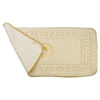 Товар: Коврик д/ванной комнаты 60х120 см., логотип АФИНА, кремовый, окантовка золото 31919 - фото 5 Коврик д/ванной комнаты 60х120 см., логотип АФИНА, кремовый, окантовка золото 31919 — фото 5, Коврики для ванной комнаты