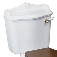 IMPERO Бачок д/моноблока, с отв. для ручки слива, белая керамика 20798 — фото 1, Комплектующие для туалета