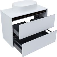 Товар: Тумба под раковину Allen Brau Activity 90 1.34005.WM белый матовый/черный браш - фото 7 Тумба под раковину Allen Brau Activity 90 1.34005.WM белый матовый/черный браш — фото 7, Тумбы под раковину