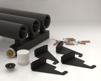 Отопительный радиатор Сунержа Кумир-0 EU50 правый 300х890 13 секций Тёмный титан муар арт-15-0351-3013 — фото 3, Радиаторы отопления