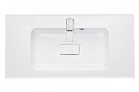 Раковина РИЧМОНД 100, белая 1A70603KRD010 — фото 2, Раковины