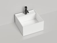 Раковина накладная ARMONIA SQUARE TOP 02
без отверстия под смеситель 130512TG — фото 1, Раковины