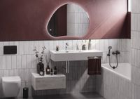 Товар: Раковина КВАДРО Про 100, левая 1A733331QA01L - фото 5 Раковина КВАДРО Про 100, левая 1A733331QA01L — фото 5, Раковины подвесные