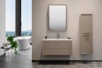 Тумба с раковиной ORKA Clay 100 подвесная, Sahra 5004387 — фото 1, Тумбы с раковиной