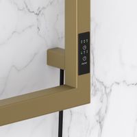 Товар: Полотенцесушитель электрический Сунержа Этюд ES 1050х500 правый Золотой шёлк арт-32-0847-1050 - фото 2 Полотенцесушитель электрический Сунержа Этюд ES 1050х500 правый Золотой шёлк арт-32-0847-1050 — фото 2, Электрические полотенцесушители