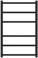 Полотенцесушитель электрический Стилье Формат 27 800х500 левый Чёрный арт-17529-8050 — фото 1, Электрические полотенцесушители