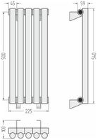 Товар: Отопительный радиатор Сунержа Эстет-1 500х225 5 секций Золото арт-03-0301-5005 - фото 3 Отопительный радиатор Сунержа Эстет-1 500х225 5 секций Золото арт-03-0301-5005 — фото 3, Радиаторы отопления