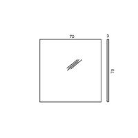 Зеркало COLOMBO DESIGN GALLERY настенное арт-B2010 — фото 2, Зеркала в ванную комнату