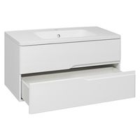 Тумба подвесная PALERMO 100 /2ящ/ AQUA DE MARCO 2100CPAL/FL/H — фото 3, Тумбы под раковину