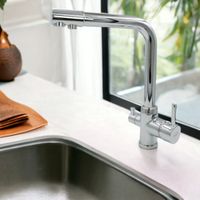 Товар: MILANO Смеситель д/кухни совмещенный с краном для питьевой воды, хром арт-32648 - фото 9 MILANO Смеситель д/кухни совмещенный с краном для питьевой воды, хром арт-32648 — фото 9, Смесители для кухни