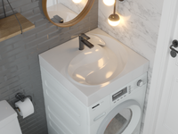 Товар: Раковина на стиральную машину Buta 60 4627173210348 - фото 3 Раковина на стиральную машину Buta 60 4627173210348 — фото 3, Раковины на стиральную машину