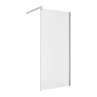 Душевая перегородка ALEX BAITLER 29 серия AB29100S1 прозрачное стекло — фото 2, Душевые перегородки