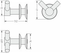 Товар: Вешалка Вешалка Сунержа Виктория Тёмный титан муар 15-2010-0002 - фото 2 Вешалка Вешалка Сунержа Виктория Тёмный титан муар 15-2010-0002 — фото 2, Крючки для полотенец
