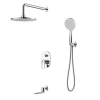 Товар: VERBA Смеситель LM11422C для ванны и душа, встраиваемый, LM, LM11422C - фото 1 VERBA Смеситель LM11422C для ванны и душа, встраиваемый, LM, LM11422C — фото 1, Встраиваемые душевые комплекты