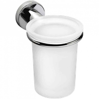 Стакан COLOMBO DESIGN BASIC настенный цвет хром арт-B2702 — фото 3, Стаканы для зубных щеток