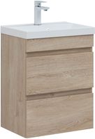 Товар: Тумба с раковиной Aquanet Нота new 50 цв.дуб светлый 00335879 - фото 2 Тумба с раковиной Aquanet Нота new 50 цв.дуб светлый 00335879 — фото 2, Тумбы с раковиной