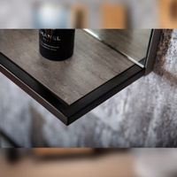 Комплект мебели для ванной Бриклаер ЛОФТ 70, метрополитен грей — фото 9, Комплекты мебели для ванной