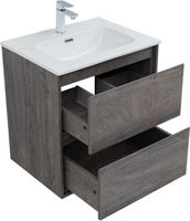 Товар: Тумба с раковиной Aquanet Милан (Flash) 60 цв. дуб рошелье 00340323 - фото 6 Тумба с раковиной Aquanet Милан (Flash) 60 цв. дуб рошелье 00340323 — фото 6, Тумбы с раковиной