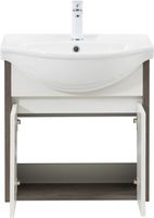 Тумба под раковину Aquanet Сидней 60 дуб рошелье/белый 00345122 — фото 6, Тумбы под раковину