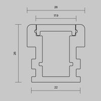 Товар: Профиль Led Strip 636016 - фото 5 Профиль Led Strip 636016 — фото 5, Комплектующие для освещения