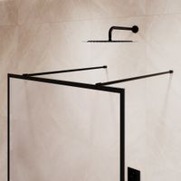 Товар: Душевая перегородка RGW WA-017B 100x200, профиль черный, стекло прозрачное 8 мм, арт-35101710-84 - фото 5 Душевая перегородка RGW WA-017B 100x200, профиль черный, стекло прозрачное 8 мм, арт-35101710-84 — фото 5, Душевые перегородки