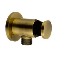 RICAMBI Держатель для лейки cо штуцером, 1/2", бронза 30895 — фото 1, Держатели для душа