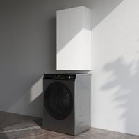 M85CHX0502WG X-Joy, Шкаф навесной с дверками, 50 см, белый глянец — фото 1, Шкафы для ванной