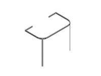 Структура HATRIA DAYTIME напольная цвет хром арт-Y0PB01 — фото 1, Полотенцедержатели