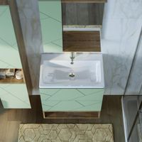 Товар: Ниша для тумбы Бриклаер КРИСТАЛЛ 70 см, дуб гранж песочный 417085417085 - фото 6 Ниша для тумбы Бриклаер КРИСТАЛЛ 70 см, дуб гранж песочный 417085417085 — фото 6, Тумбы с раковиной