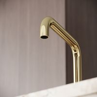 Смеситель для кухни SANCOS Vela с возможностью подключения фильтра для воды, цвет полированное золото, арт. SC4013ZG — фото 5, Смесители для кухни