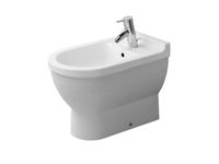 Биде напольное, Duravit, Starck 3, шг 360*560, цвет-белый арт-22301000001 — фото 1, Биде напольные