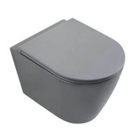 Товар: Унитаз подвесной Veconi Ando арт-VAN-48TGR - фото 4 Унитаз подвесной Veconi Ando арт-VAN-48TGR — фото 4, Подвесные унитазы