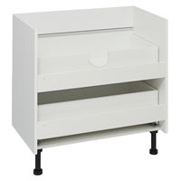 Тумба напольная AXIOMA 80 /2 ящ/ AQUA DE MARCO 2080WGAXI/F — фото 5, Тумбы под раковину