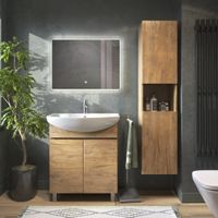 Тумба под раковину VIGO Wing 70 напольная дуб золотой арт-tn.WIN.BAL.70.2D дуб золотой — фото 5, Тумбы под раковину