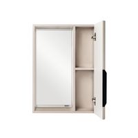 Зеркало со шкафом VIANT СИЦИЛИЯ 60 капучино (VSIC60CAP-ZSH) — фото 1, Зеркальные шкафы в ванную