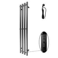 Полотенцесушитель Проксима Круг (электро.) 21х120 (скр.монтаж, унив.подкл., Черный, Альтасан ПроксимаКругСП21120Ч — фото 1, Электрические полотенцесушители