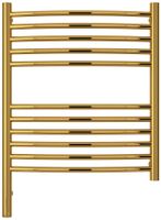 Полотенцесушитель электрический Сунержа Богема 3.1 выгнутая 600х500 МЭМ левый Золото 03-6002-6050 — фото 1, Электрические полотенцесушители