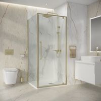 Товар: Душевое ограждение Niagara Nova NG-45-10ASG-A80SG-34 (100х80х195) прямоугольник,распашная,золото сатин,стекло прозрачное,2 места - фото 3 Душевое ограждение Niagara Nova NG-45-10ASG-A80SG-34 (100х80х195) прямоугольник,распашная,золото сатин,стекло прозрачное,2 места — фото 3, Прямоугольные душевые уголки