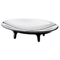 Мыльница COLOMBO DESIGN KHALA настольная цвет хром арт-B1840 — фото 3, Мыльницы