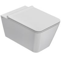 Унитаз GLOBO INCANTHO подвесной безободковый цвет белый INS04BI — фото 1, Подвесные унитазы