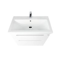 Тумба под раковину VIANT МАРСЕЛЬ 80 подвесная белый арт-VMAR80CO-T2Y — фото 3, Тумбы под раковину