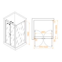 Товар: Душевой уголок RGW PA-134 (PA-104+Z-050-2+O-104) 1000x1000 060813400-011 - фото 1 Душевой уголок RGW PA-134 (PA-104+Z-050-2+O-104) 1000x1000 060813400-011 — фото 1, Душевые уголки