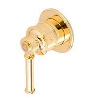 ERMITAGE MINI См-ль скрытого монтажа монокомандный, ручка латунь, золото 31430 — фото 1, Смеситель для душа