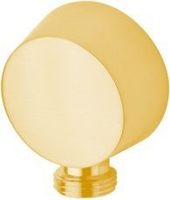 Шланговое подключение для душа Paffoni Lusso ZACC130HGSP золото медовое брашированное — фото 1, Шланговые подключения