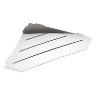 101302441 CYTRO Душевая полочка сталь полированная BEMETA — фото 1, Полки для ванной и душа