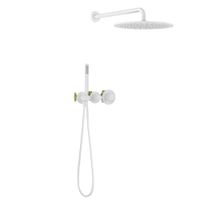 Душевая система встроенная с термостатом Timo Saona белый матовый арт-SX-2359/16SM — фото 3, Встраиваемые душевые комплекты